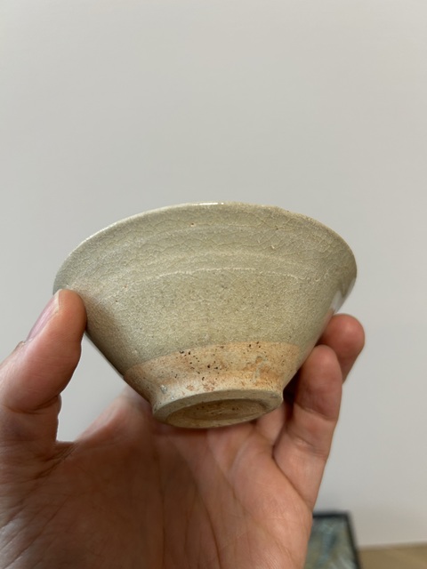 古玩陶瓷宋·青白釉斗笠盞拍賣,當(dāng)前價(jià)格3000元