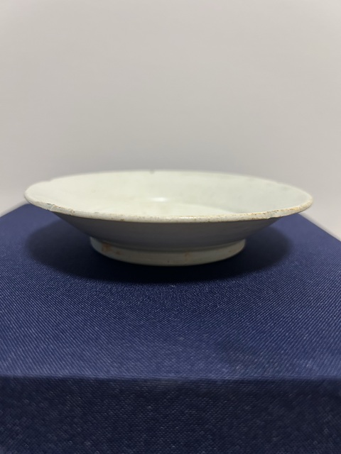 古玩陶瓷五代北宋·青白釉葵口洗拍賣，當前價格2000元