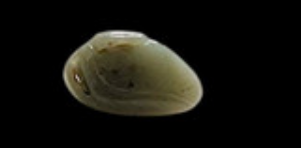 古玩玉器和田玉雕“一夜承獾”掛件拍賣，當前價格40元