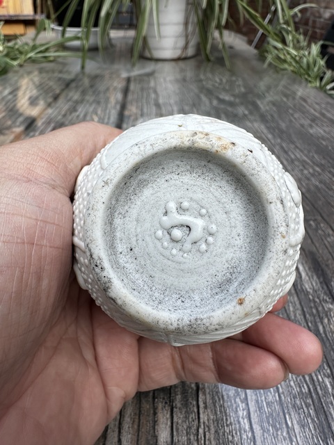 古玩陶瓷清晚珍珠釉墨螭龍天球瓶拍賣，當前價格3333元