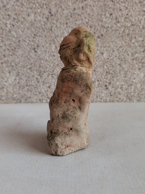 古玩陶瓷紅陶人物造像拍賣，當前價格550元