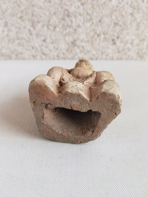 古玩陶瓷紅陶人物造像拍賣，當前價格550元