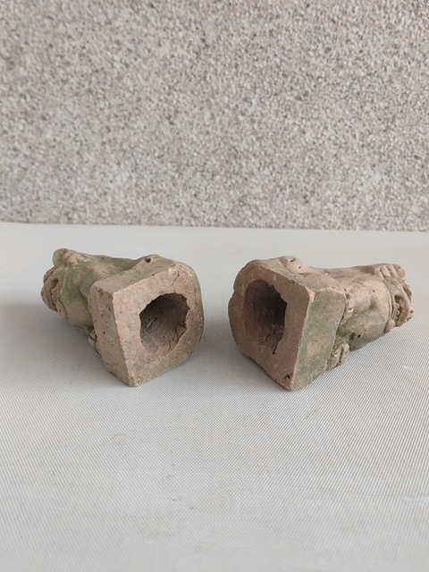 古玩陶瓷紅陶獅子拍賣,當前價格680元