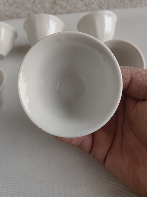 古玩陶瓷白釉杯拍賣,當前價格298元