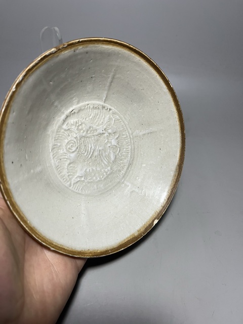 古玩陶瓷宋代青白釉雙魚盤拍賣，當前價格0元