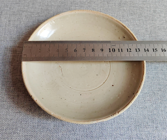 古玩陶瓷宋代影青芒口盤拍賣,當前價格12000元