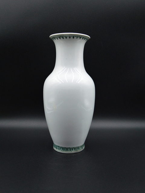 古玩陶瓷【鳳麟齋】醴陵棕雙鳳花卉紋瓶拍賣，當前價格199元