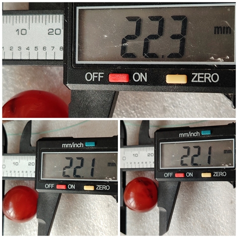 古玩玉器天然紅瑪瑙珠拍賣,當前價格280元