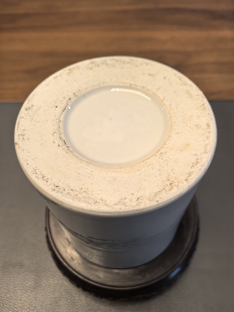 古玩陶瓷超細粉彩王羲之愛鵝紋大筆筒拍賣,當前價格7500元