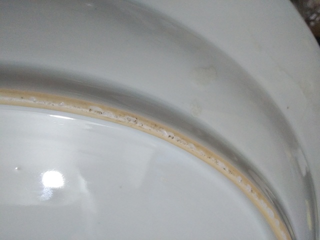 古玩陶瓷【41cm】清康熙青花花卉紋盤拍賣，當前價格12888元