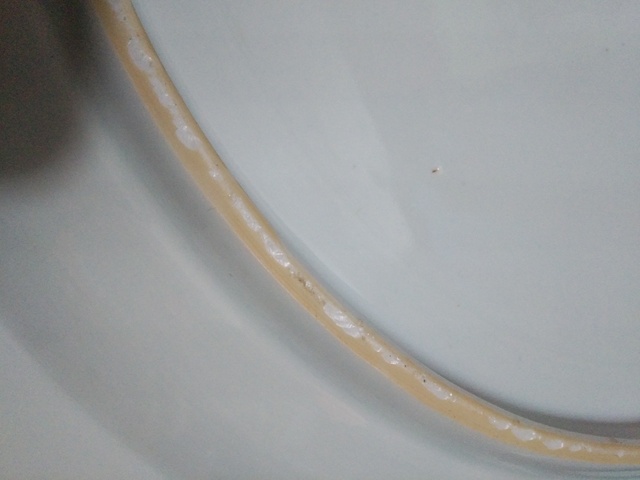 古玩陶瓷【41cm】清康熙青花花卉紋盤拍賣，當前價格12888元