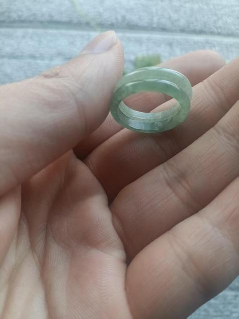 古玩玉器民國翡翠戒指拍賣,當前價格598元