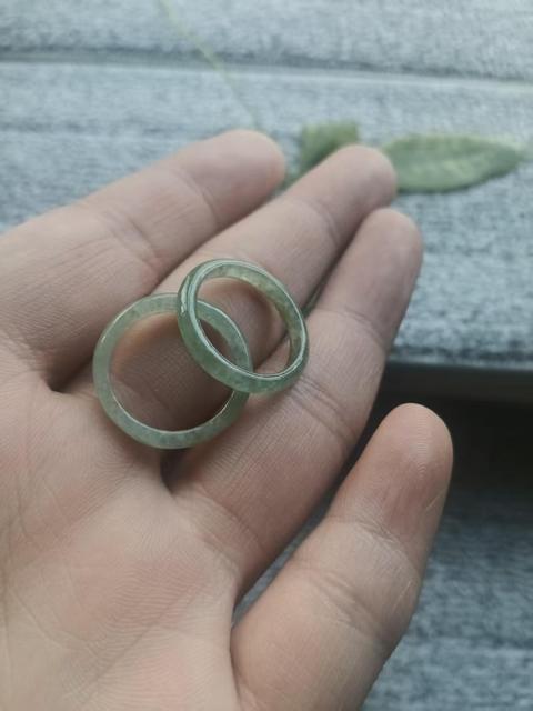 古玩玉器民國翡翠戒指拍賣,當前價格598元