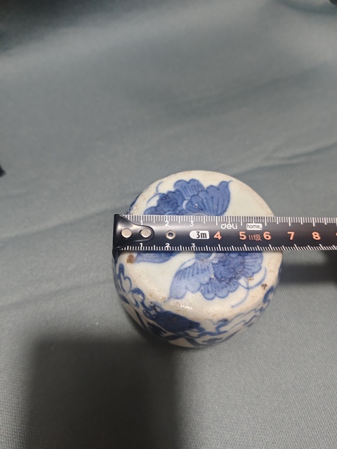 古玩陶瓷福壽紋青花香插拍賣,當前價格2000元