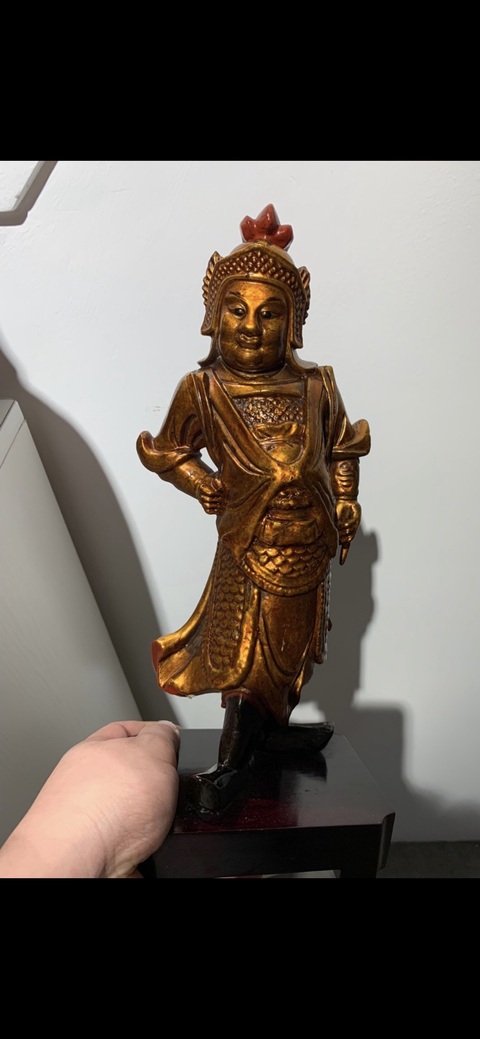 古玩雜項(xiàng)韋陀將軍拍賣(mài)，當(dāng)前價(jià)格15800元