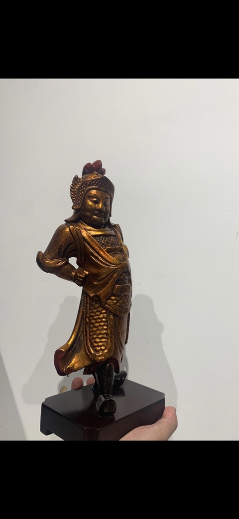 古玩雜項(xiàng)韋陀將軍拍賣(mài)，當(dāng)前價(jià)格15800元