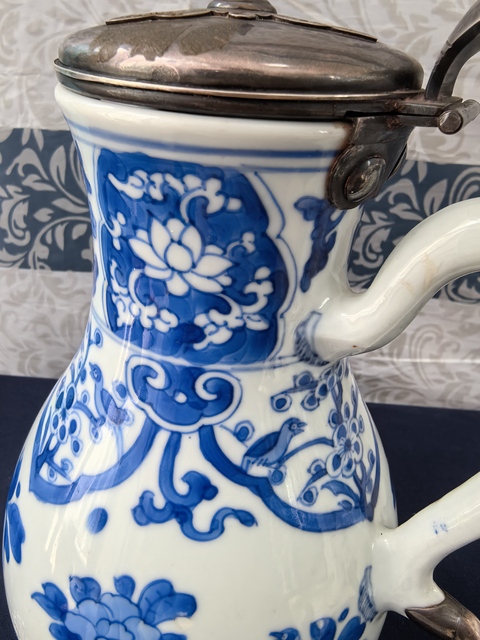 古玩陶瓷崇禎.青花奶壺拍賣，當前價格26800元