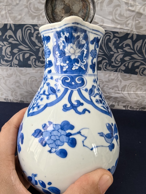 古玩陶瓷崇禎.青花奶壺拍賣，當前價格26800元