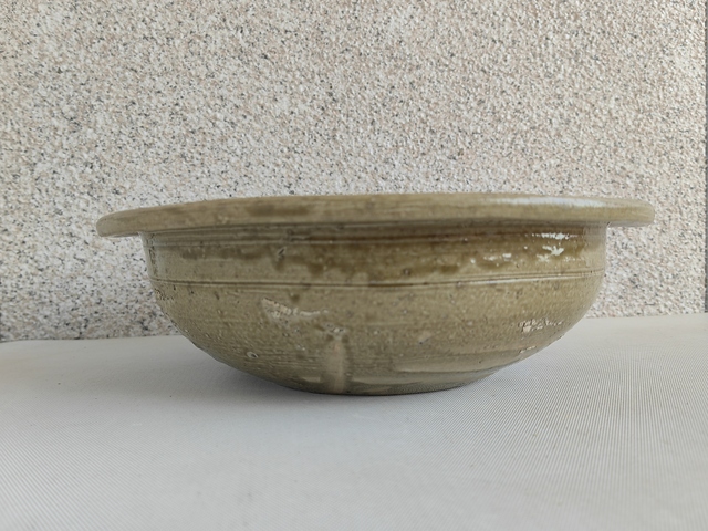 古玩陶瓷青釉盆拍賣,當前價格550元