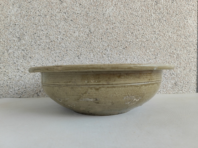 古玩陶瓷青釉盆拍賣,當前價格550元