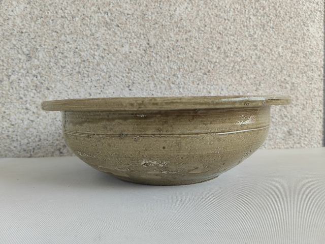 古玩陶瓷青釉盆拍賣,當前價格550元