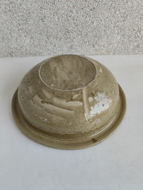 古玩陶瓷青釉盆拍賣,當前價格550元