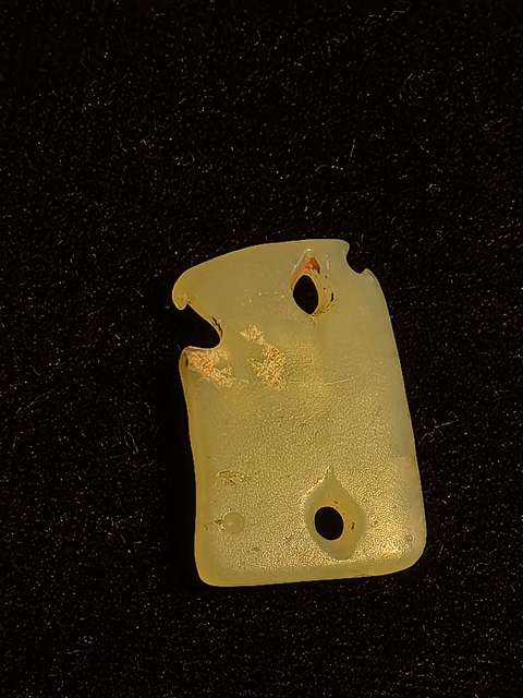 古玩玉器文化期玉鳥真品鑒賞圖
