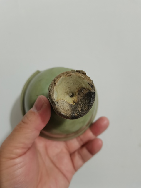 古玩陶瓷龍泉青瓷高足杯拍賣,當前價格0元