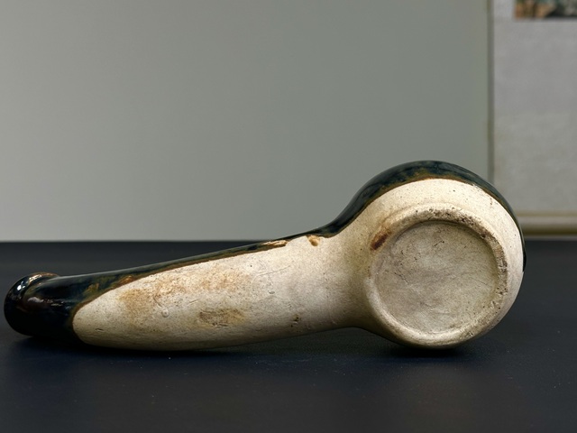 古玩陶瓷窯變黑釉油燈拍賣，當前價格388元