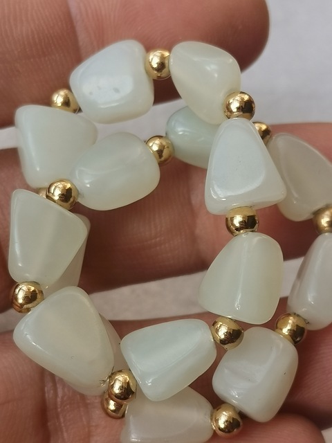 古玩玉器真品和田玉手串拍賣,當前價格598元