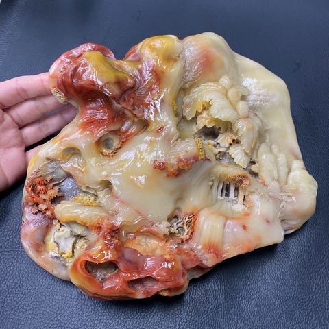 古玩玉器天然壽山石擺件拍賣，當前價格999元