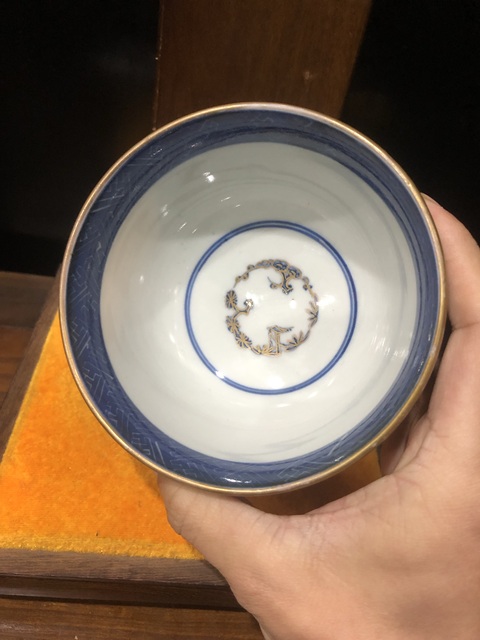 古玩陶瓷（精品蓋碗）晚清·青花礬紅描金·瑞獸松竹梅-蓋碗拍賣(mài)，當(dāng)前價(jià)格408元
