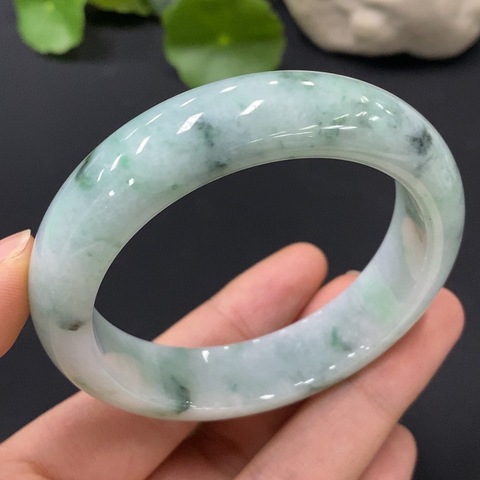 古玩玉器當代·翡翠手鐲拍賣,當前價格6500元