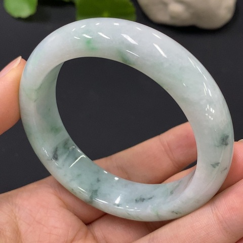 古玩玉器當代·翡翠手鐲拍賣,當前價格6500元