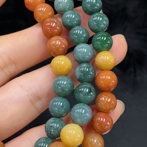 古玩玉器天然翡翠項鏈(帶翡翠鑒定證書)拍賣,當前價格680元