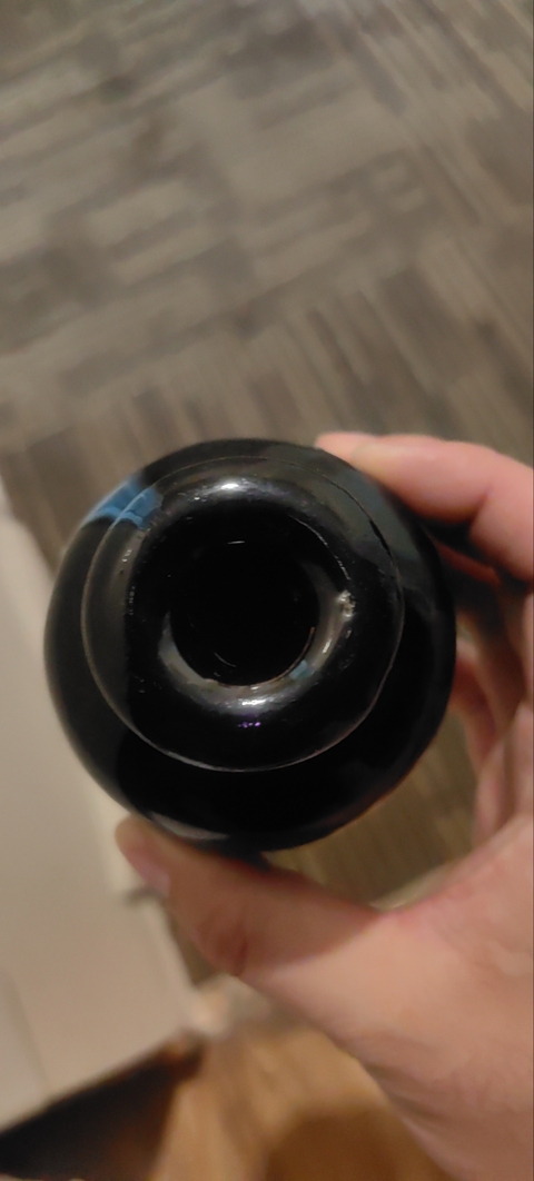 古玩陶瓷黑釉瓶拍賣，當前價格200元