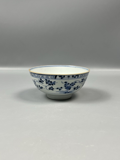 古玩陶瓷康熙青花花卉碗拍賣,當前價格4800元