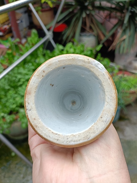 古玩陶瓷清3代雍正青花龍紋燭臺拍賣,當(dāng)前價格598元