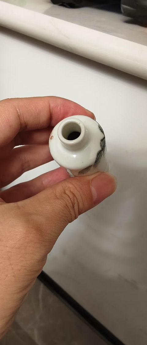 古玩陶瓷粉彩文王訪賢圖鼻煙壺拍賣，當(dāng)前價(jià)格6889元