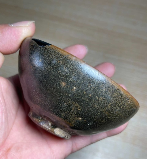 古玩陶瓷建窯金油滴茶盞拍賣,當前價格12000元