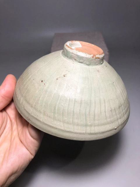 古玩陶瓷宋，同安窯珠光青瓷碗拍賣(mài)，當(dāng)前價(jià)格2000元