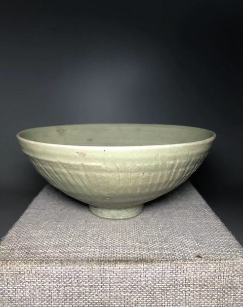 古玩陶瓷宋，同安窯珠光青瓷碗拍賣(mài)，當(dāng)前價(jià)格2000元