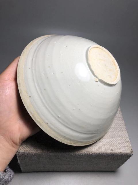 古玩陶瓷宋，青白釉六出筋雙魚碗拍賣，當前價格1800元