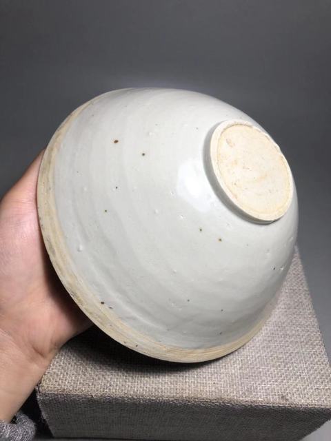 古玩陶瓷宋，青白釉六出筋雙魚碗拍賣，當前價格1800元