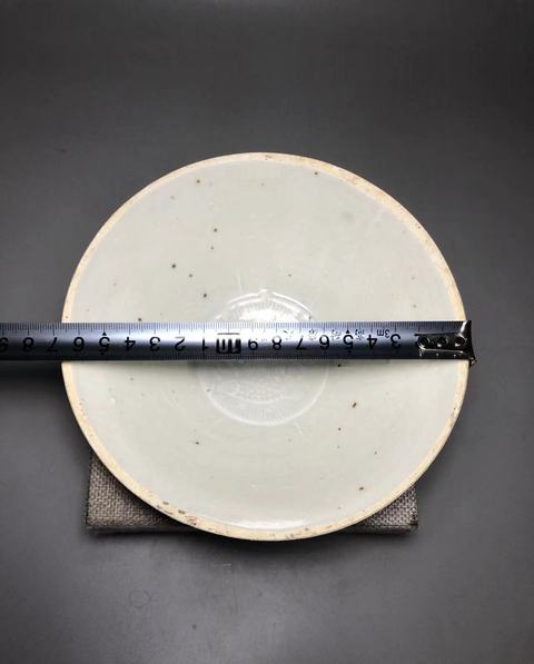 古玩陶瓷宋，青白釉六出筋雙魚碗拍賣，當前價格1800元