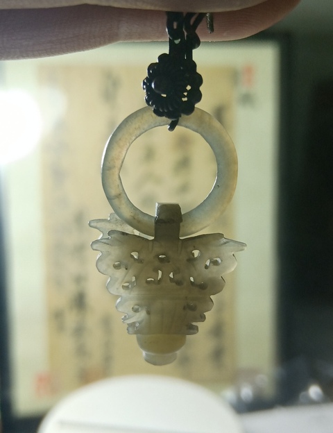 古玩玉器和田玉雕“耳飾”拍賣,當前價格888元
