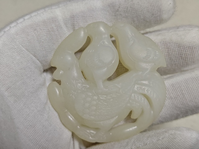 古玩玉器和田玉大吉大利玉佩拍賣，當前價格168元
