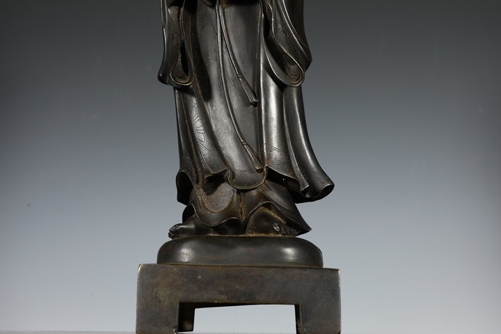 古玩銅器高士拍賣，當前價格63000元