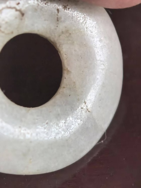 古玩玉器平安扣拍賣,當前價格380元