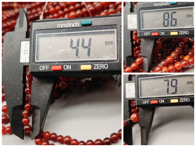 古玩玉器紅瑪瑙隔珠隔片珠鏈一條拍賣,當前價格266元